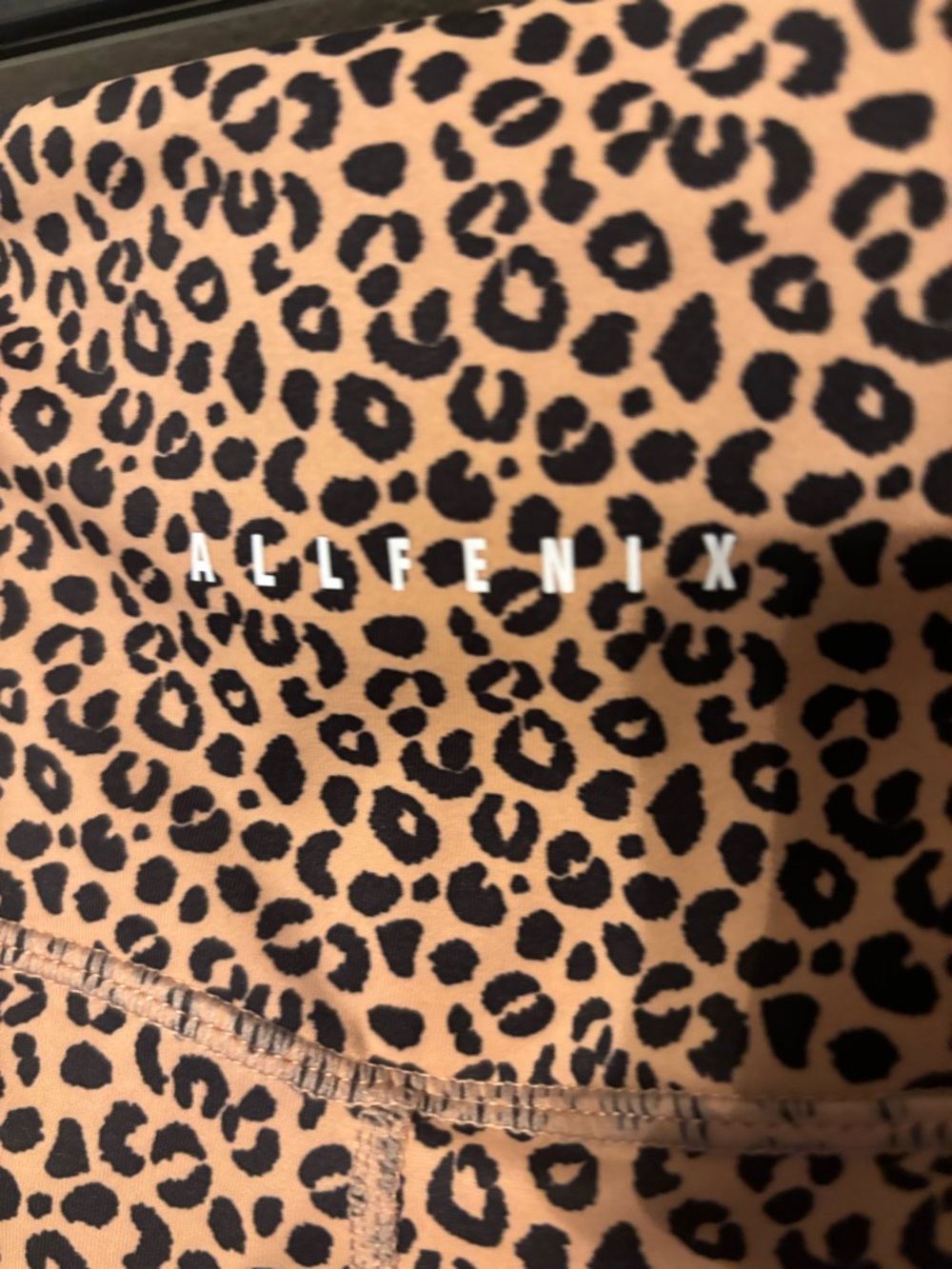 Allfenix Anthropologie Cheetah Leopard Print High Rise Leggings Size S 7/8